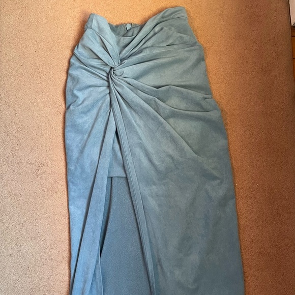 MARCIANO Leonie faux suede skirt SIZE 0 - Picture 3 of 3